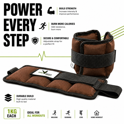 Star Safety APEX 2 — 2kg Performance Ankle Weights