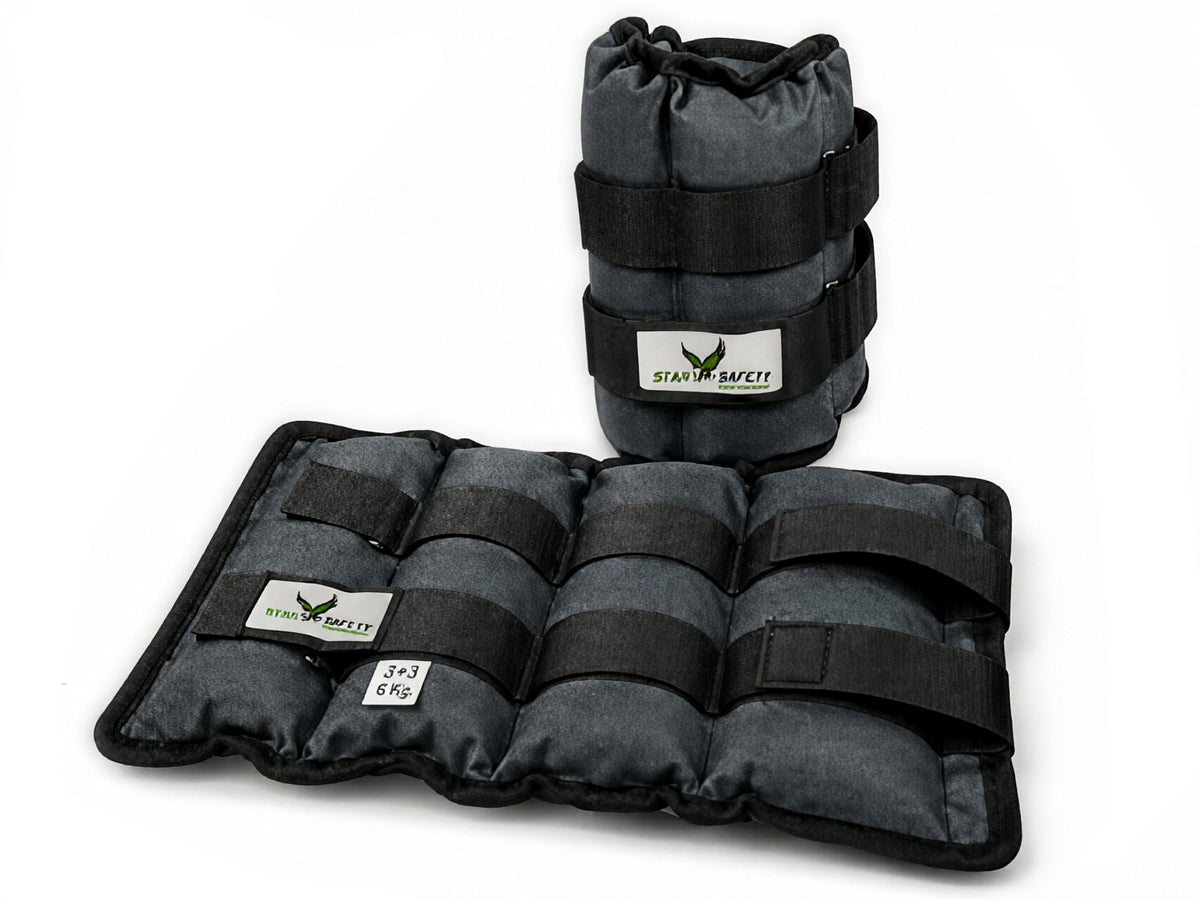 ULTIMATE POWER BUNDLE — 4KG Black — 6KG Grey Ankle Weights
