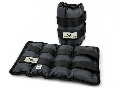 Star Safety APEX 6 — 6kg Heavy Duty Ankle Weights