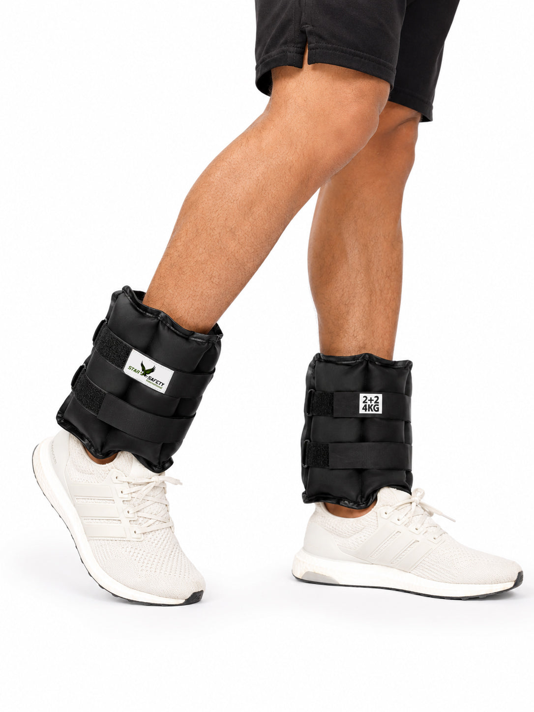 Star Safety APEX 4 — 4kg Premium Exercise & Recovery Ankle Weights