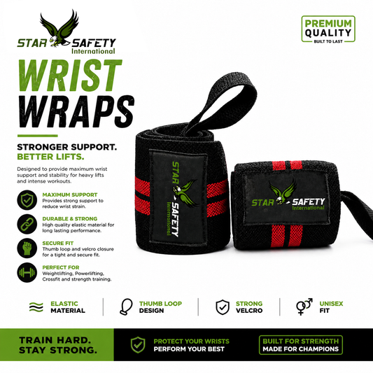 Star Safety Beast — Wrist Wrap Pro for Lifting and Wrist Support