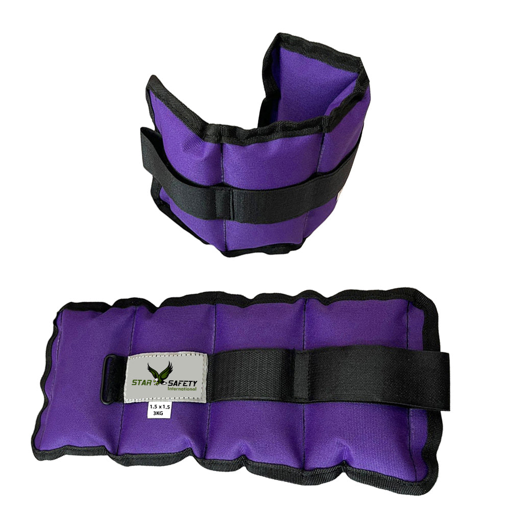 Star Safety APEX 3 — 3kg Training & Recovery Ankle Weights